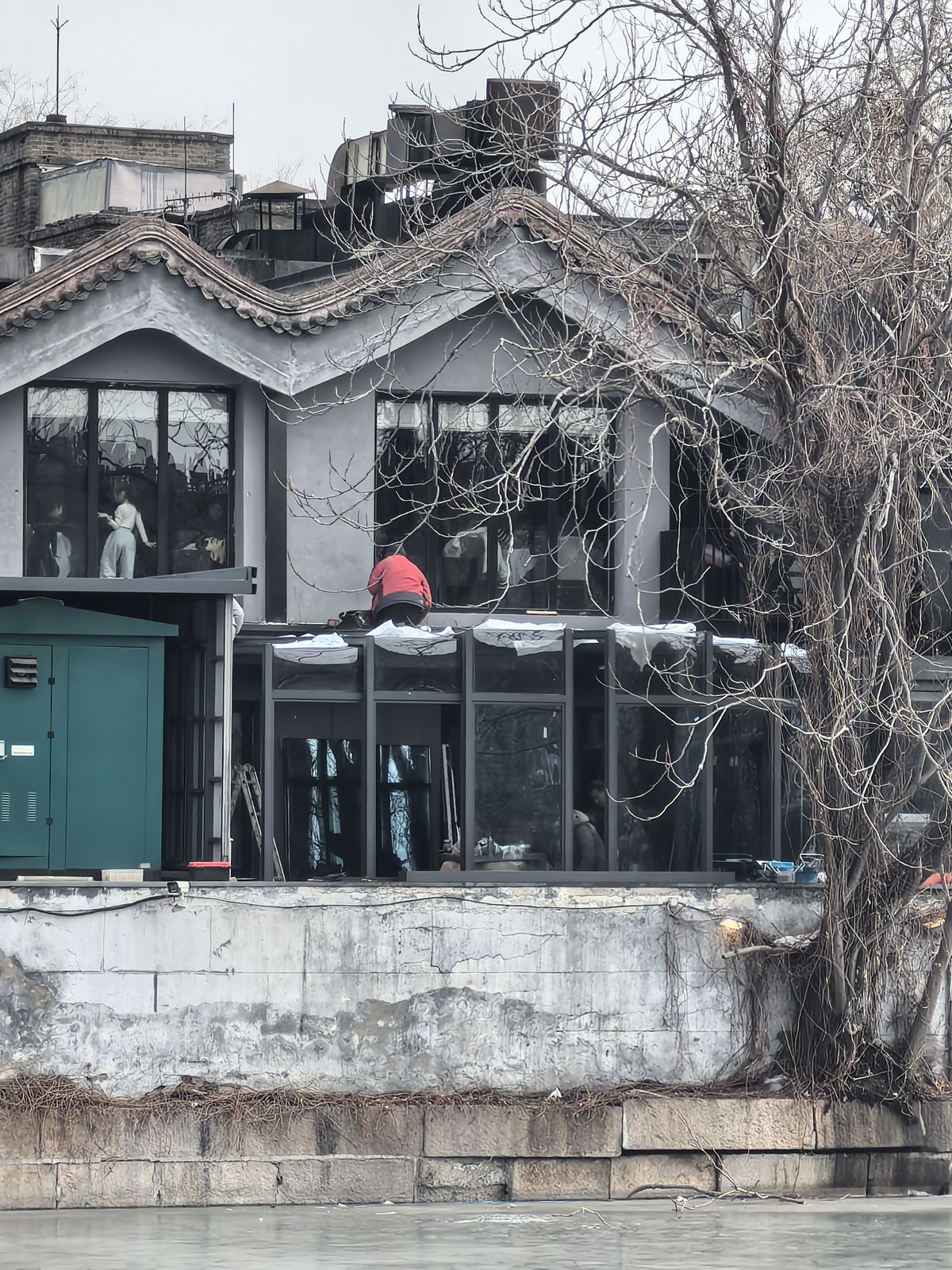 M-type mobile sunroom